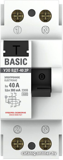 Устройство защитного отключения EKF Basic elcb-2-40-300e-sim