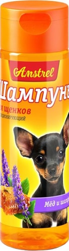 Шампунь Amstrel для щенков кондиционирующий с медом и шалфеем 120 мл
