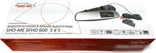 Автомобильный видеорегистратор Sho-Me SFHD 600