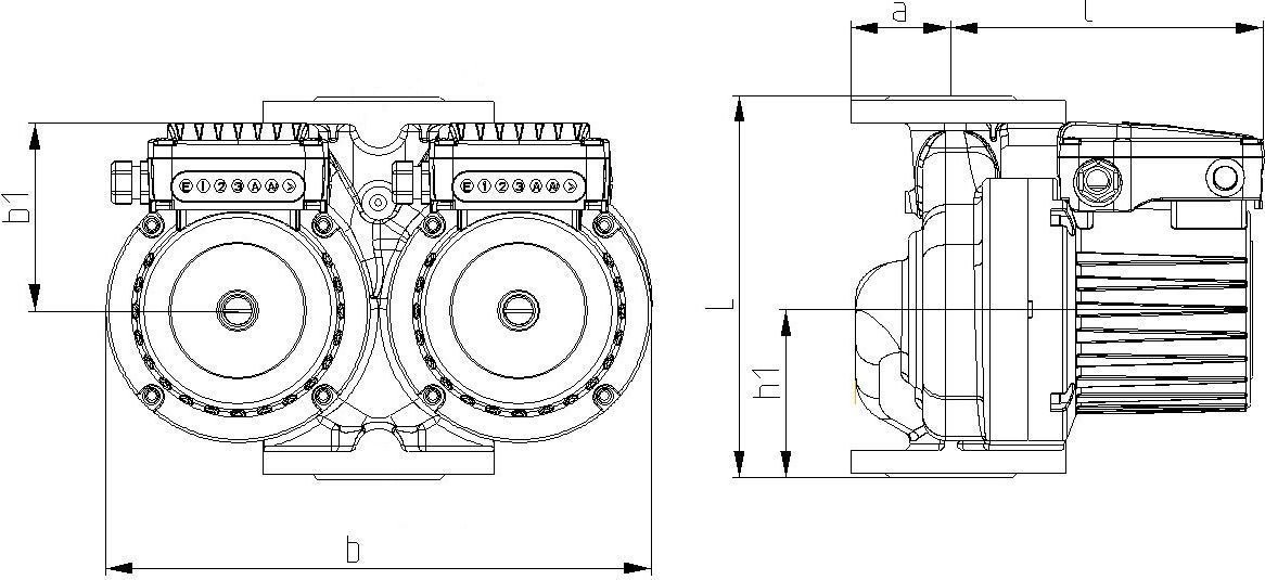 Циркуляционный насос IMP Pumps GHNMD BASIC II 40/70F 250