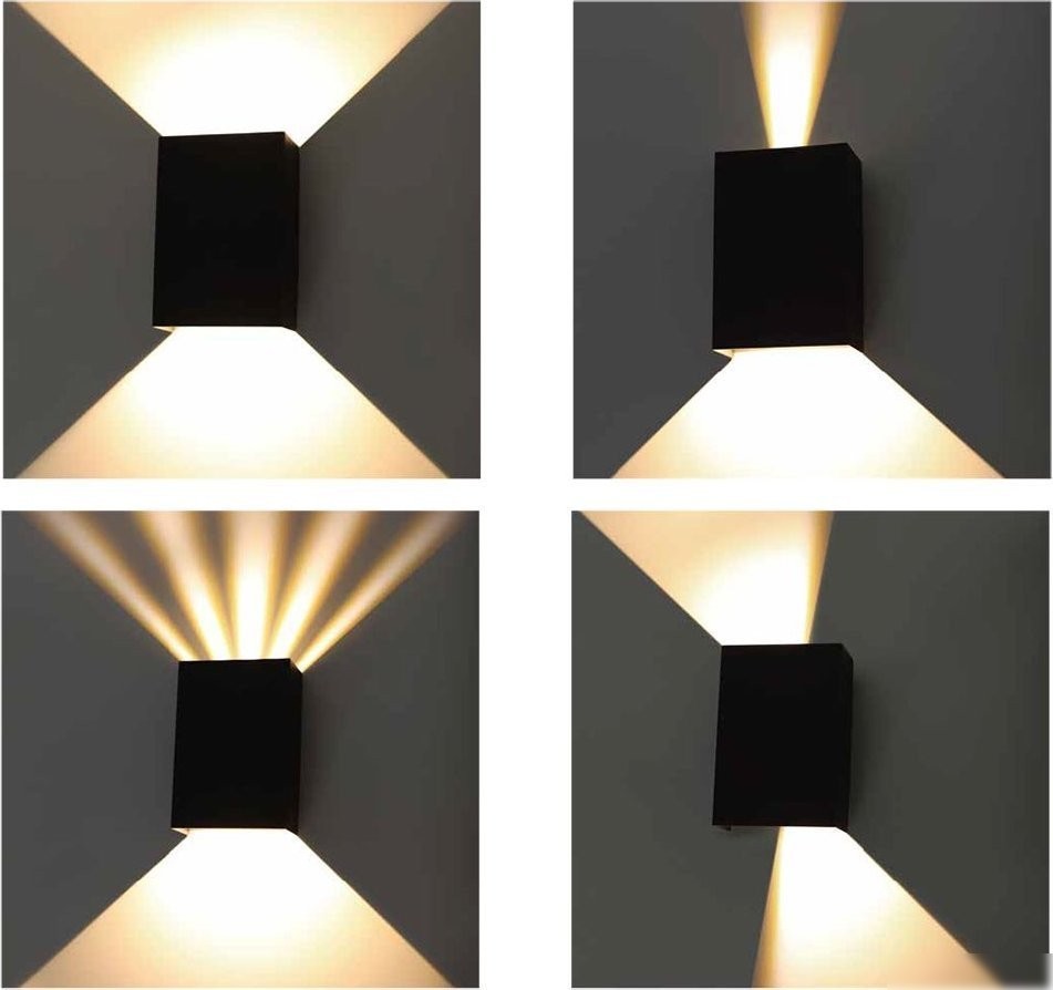 Уличный настенный светильник Arte Lamp Algol A5640AL-2BK