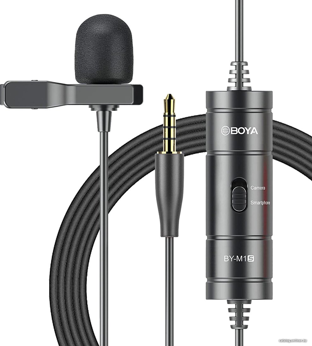 Проводной микрофон BOYA BY-M1S Проводной микрофон BOYA BY-M1S