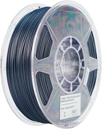 Филамент eSUN PETG-CF PETG-CF175D-U1TZ1 (1.75 мм, 1 кг, темно-синий)
