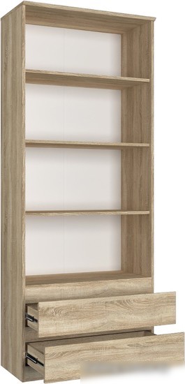 Книжный шкаф Евва Турин ТР-4T2S/S (дуб сонома)