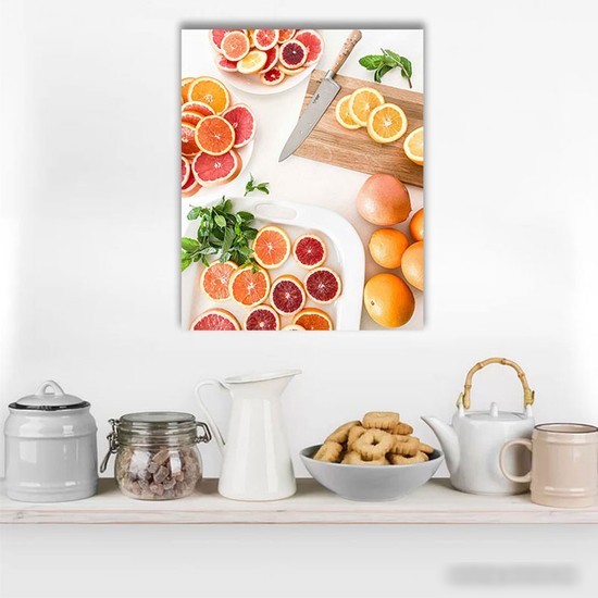 Картина Stamprint Сочные фрукты 2 КС005 (45x35)