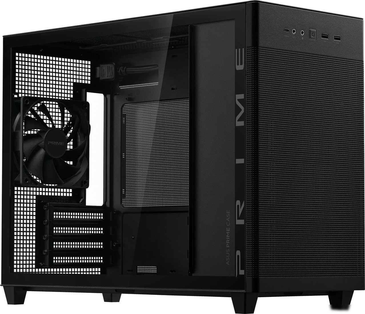 Корпус ASUS Prime AP201 TG (черный)
