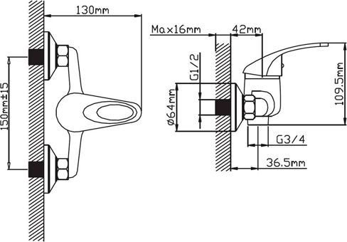 Смеситель Cronwil CD040-46