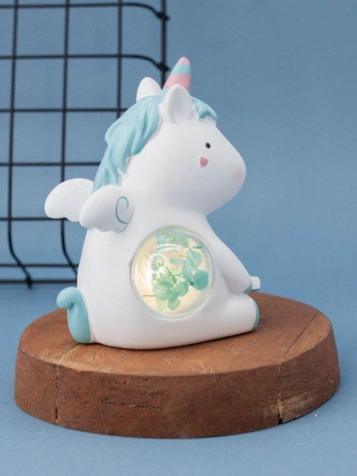 Ночник ILikeGift Gentle unicorn 2104-10A (синий)