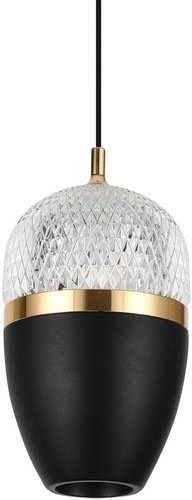 Подвесная люстра LED4U L8754-1 BK