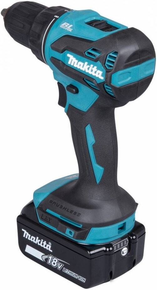 Дрель-шуруповерт Makita DDF490SFJ (с 2-мя АКБ, кейс)