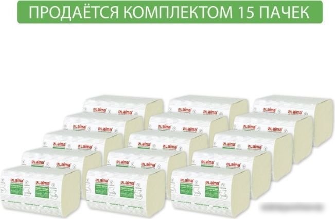 Бумажные полотенца Laima Advanced 111341 (белый)
