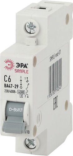 Выключатель автоматический ЭРА Simple-Mod-01 Б0039218