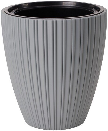 Кашпо Form-Plastic Mika FP-5090-040 (платина) Кашпо Form-Plastic Mika FP-5090-040 (платина)