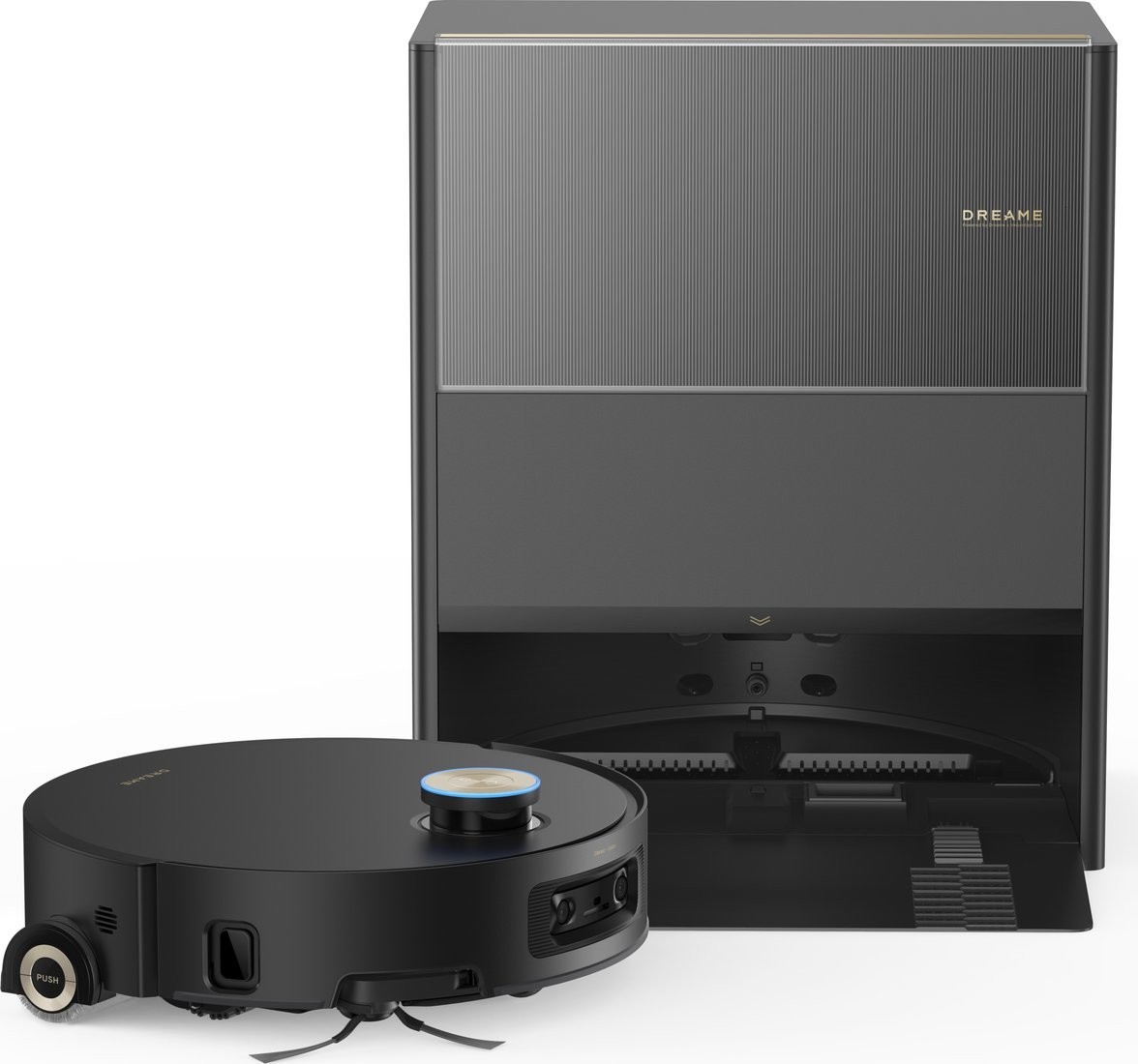 Робот-пылесос Dreame Robot Vacuum Aqua10 Ultra Roller Complete Black RLH71DE-1 (евровилка, черный)