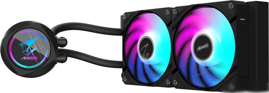Жидкостное охлаждение для процессора Gigabyte Aorus Waterforce II 240