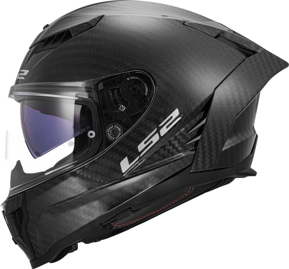 Мотошлем LS2 FF807 Dragon (2XL, матовый карбон)