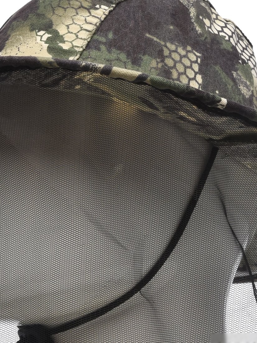 Накомарник Huntsman Антигнус c кольцом Зеленый питон Смесовая (р.58)