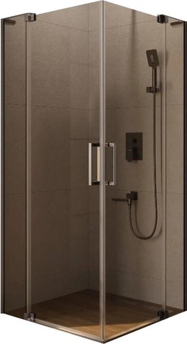 Душевой уголок Cezares SLIDER-A-2-80/90-BR-GM