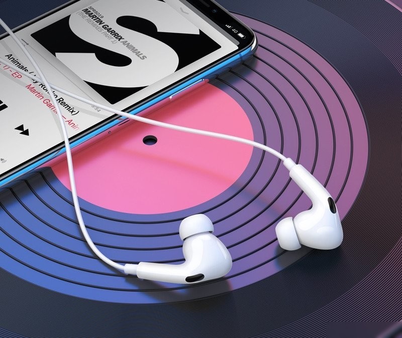 Наушники Borofone BM100 Pro USB Type-C (белый)