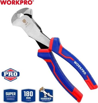 Кусачки торцевые Workpro WP231027