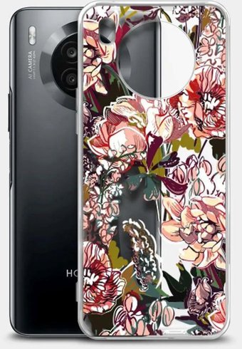 Чехол для телефона BoraSCO ArtWorks для Honor 50 Lite 51282 (прозрачный/рисунок)