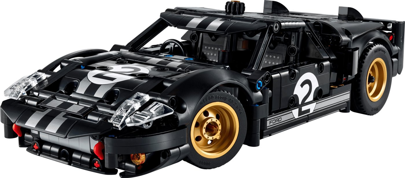 Конструктор LEGO Technic 42223 Гоночный автомобиль Ford GT40 MKII 1966