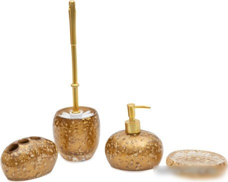 Ершик для унитаза Primanova Gold Rush DR-71005