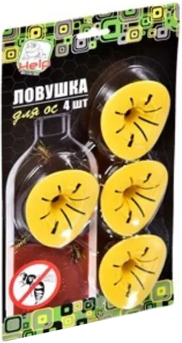 Ловушка Help Ловушка-насадка для ОС на бутылку 4 шт