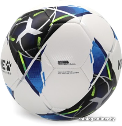 Мяч Kelme Vortex 18.2 9886130-113-5 (белый/синий, 5 размер)