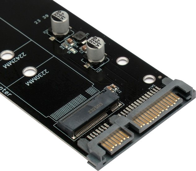 Адаптер для подключения M.2 накопителей Cablexpert EE18-M2S3PCB-02