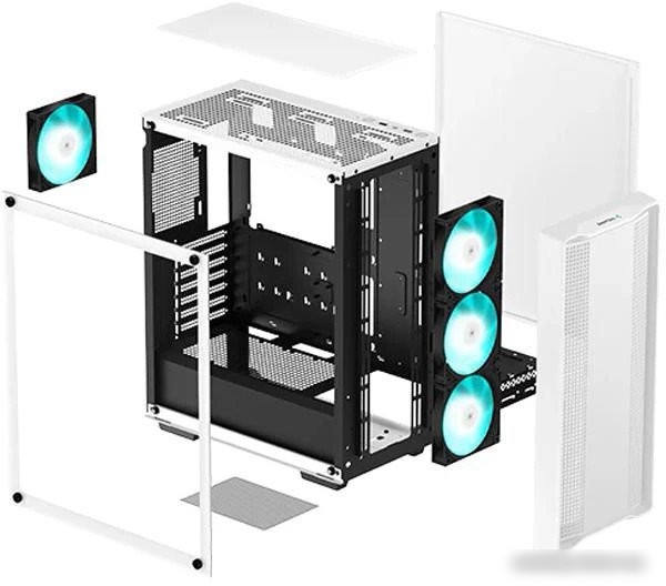 Корпус DeepCool CC560 WH V2 R-CC560-WHGAA4-G-2