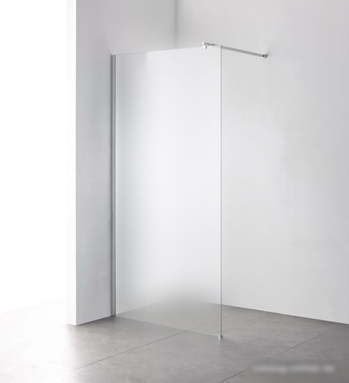 Душевая стенка Saniteco Walk-In SN-W6MC80 (80x200, матовое стекло, хромированный профиль)