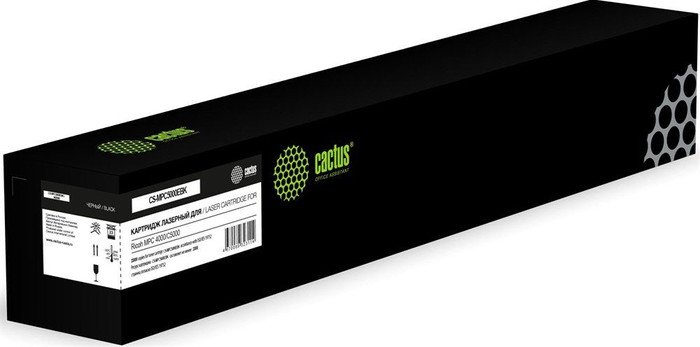 Картридж CACTUS CS-MPC5000EBK (аналог Ricoh MPC5000EBK)