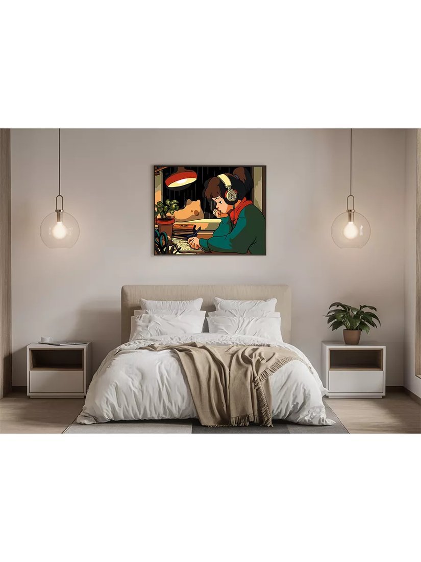 Картина по номерам PaintLine Lofi Girl PL-00322