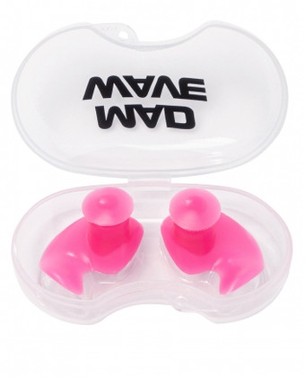Беруши для плавания Mad Wave Ergo (розовый)