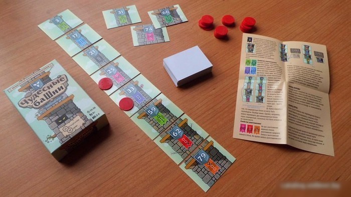 Настольная игра Нескучные игры Чудесные башни