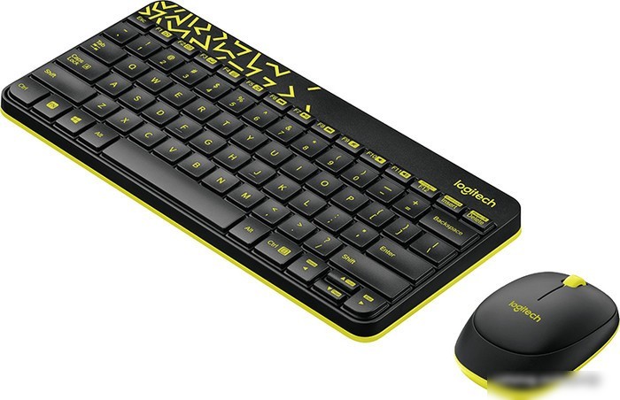 Мышь + клавиатура Logitech MK240 Nano [920-008213]