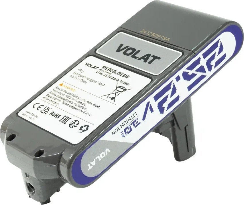 Аккумулятор VOLAT для Dyson 25.2V 3.0AH Li-ion DYS-V10