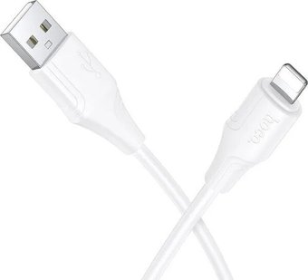Кабель Hoco X124 USB Type-A - Lightning (1 м, белый)