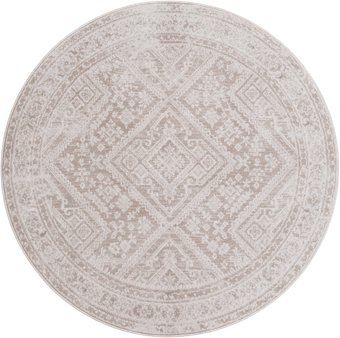 Ковер для жилой комнаты LAXMI Comfort 454 круг (1.2x1.2, Cream/Cream)