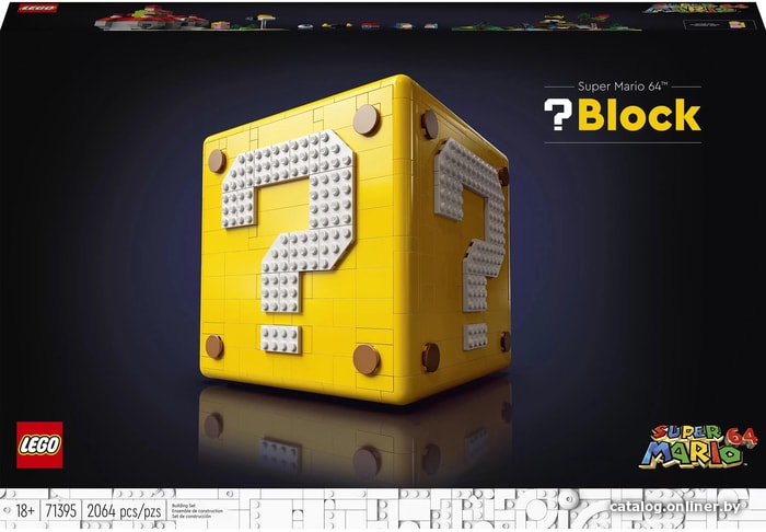 Конструктор LEGO Super Mario 71395 Блок Знак вопроса из Super Mario 64