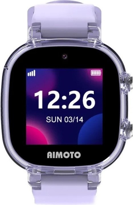 Детские умные часы Aimoto Crystal 4G (сиреневый)