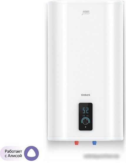 Накопительный электрический водонагреватель Timberk Home Intellect T-WSS80-N77-U-WF