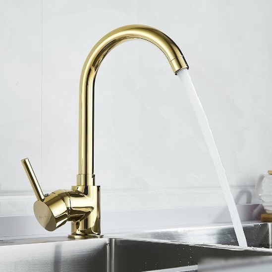 Смеситель Rea Talisa REA-B1020 (золотой)