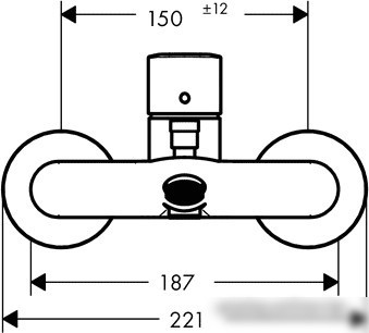 Смеситель Hansgrohe Talis E 71740000 (хром)