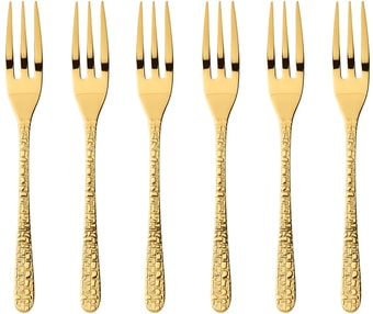 Набор десертных вилок Sambonet Venezia Gold 52765GA5