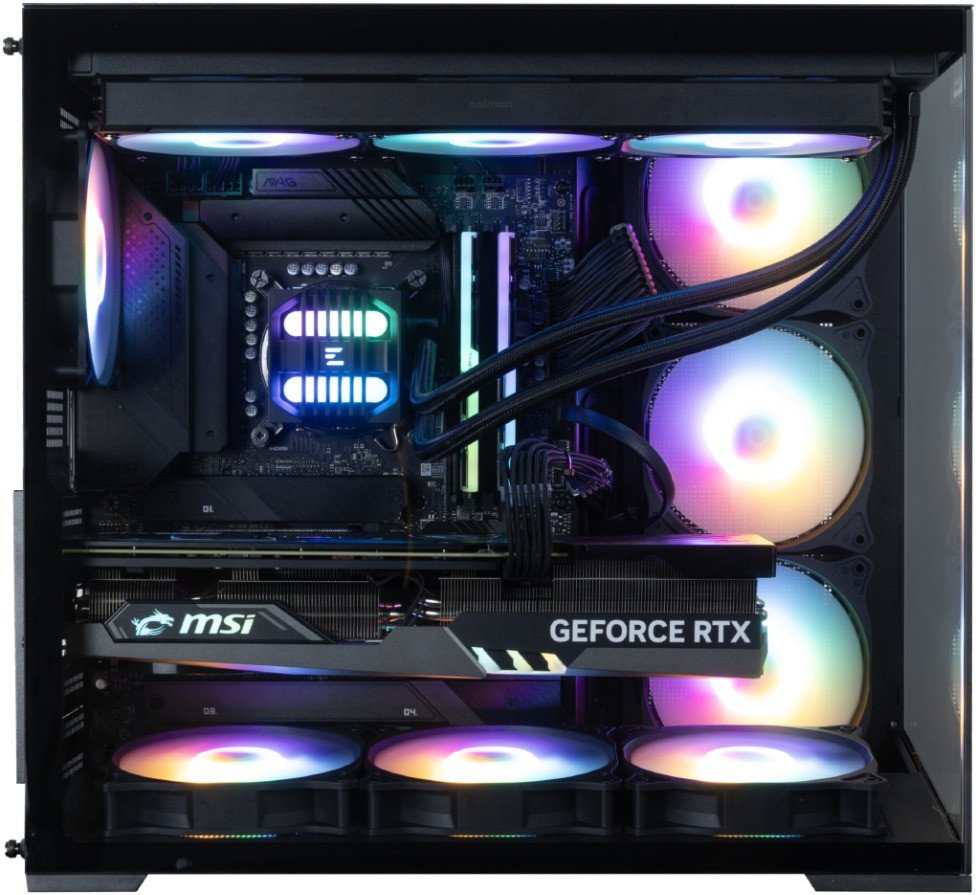 Корпус Zalman D40F (черный)
