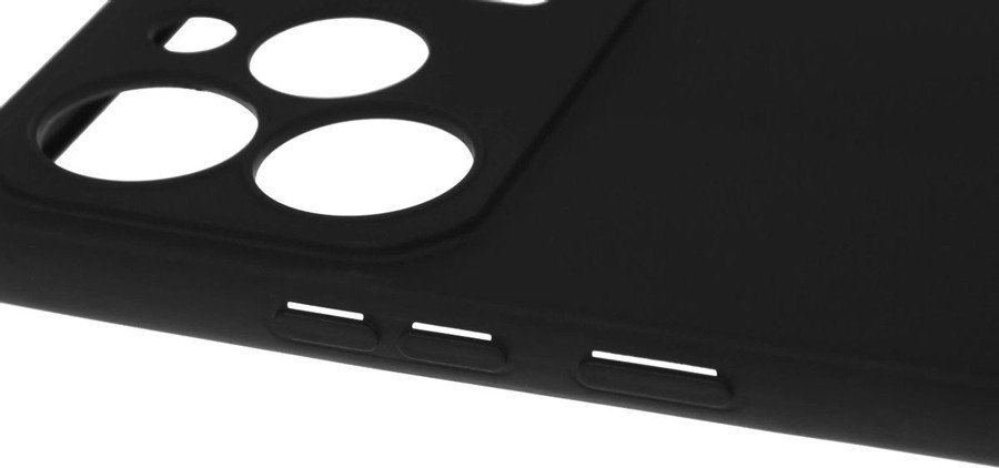 Чехол для телефона BoraSCO Silicone Case для Tecno Pova 6/6 Pro 73173 (черный)