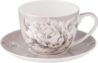 Чашка с блюдцем Lefard White Flower 415-2136