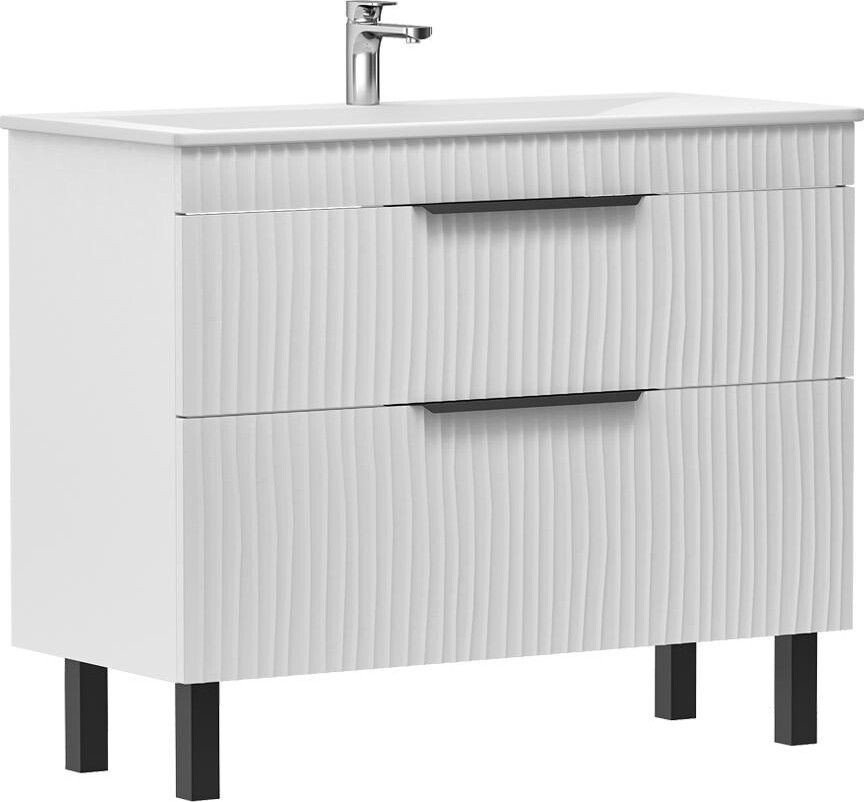 Volna Тумба с умывальником Lotty 100.2Y Pulsus + Pulsus 100 (напольная)